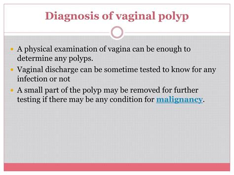 polypen scheideneingang symptome